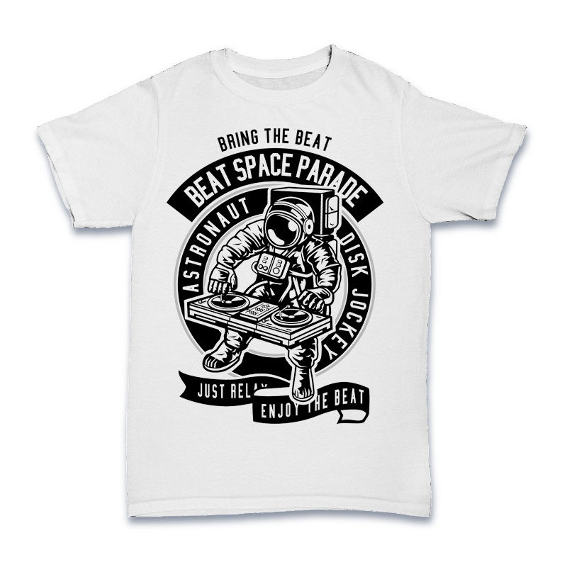 t-shirt vector 50 Astronaut Tshirt Designs Bundle