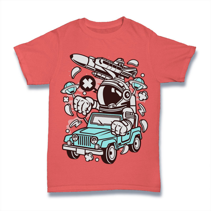 t-shirt vector 50 Astronaut Tshirt Designs Bundle