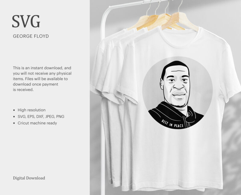 George Floyd Bundle, Black History SVG, Black Lives Matter SVG, T-shirt Design, I Can’t Breathe, Protest t shirt design for sale