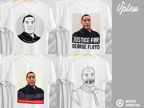 George floyd bundle, black history svg, black lives matter svg, t-shirt design, i can’t breathe, protest t shirt design for sale