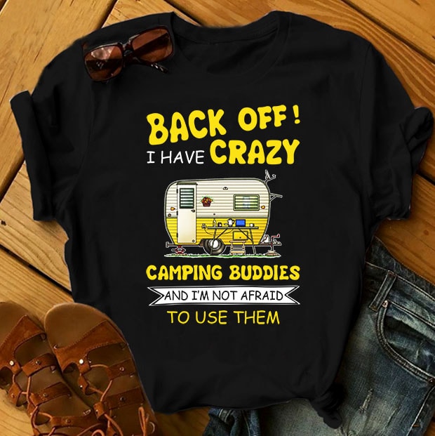 Special Camping Bundle Part 2 – 61 Designs – 90% OFF