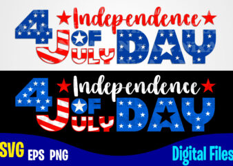 4th of July svg, 4th july, USA Flag, Stars and Stripes, Patriotic, America, Independence Day design svg eps, png files for cutting machines and print