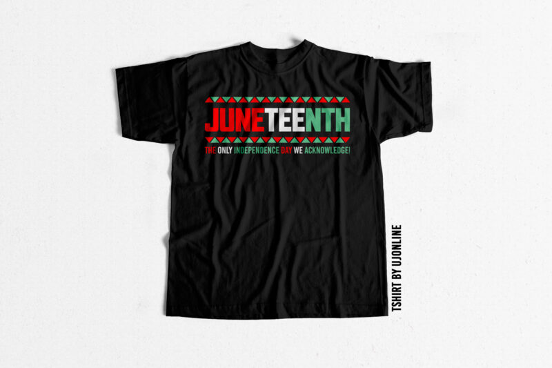 JUNETEENTH print ready t shirt design