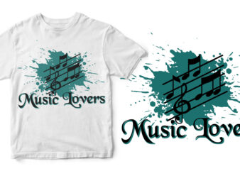 music lovers buy t shirt design