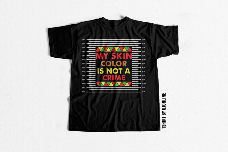 my skin is not a crime shirt