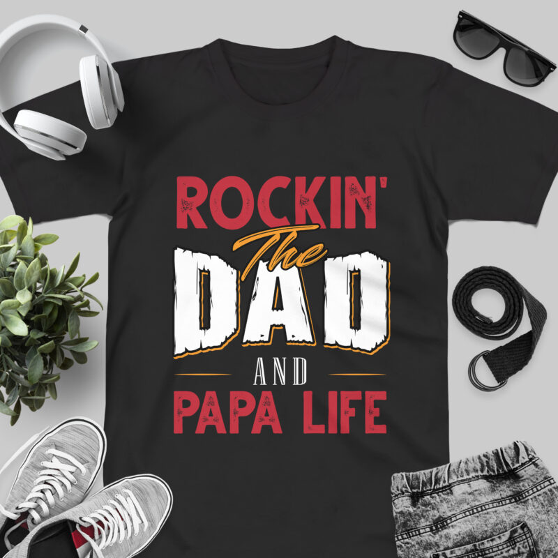 DAD Family SVG PNG files / best father day t-shirt design