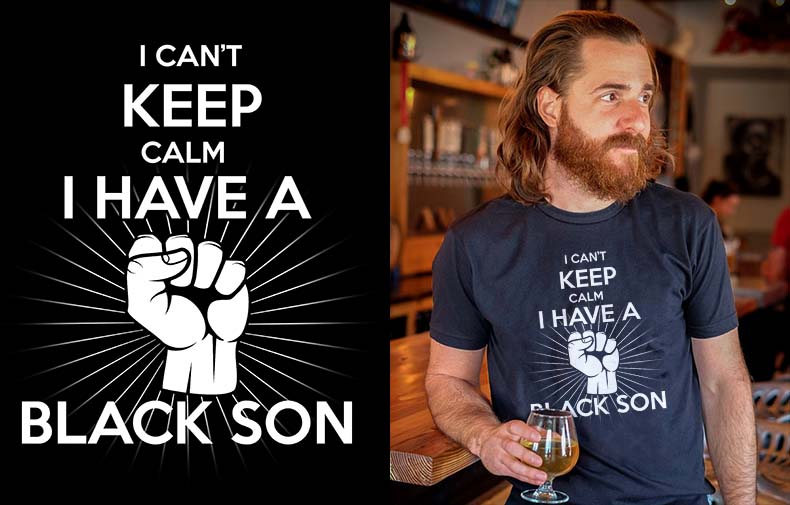 Black Lives Matter - T Shirt I Can't Keep Calm I Have A Black father (Brother, Father, Boy Friend, Kids, FATHER,dad, Husband) | t-shirt design