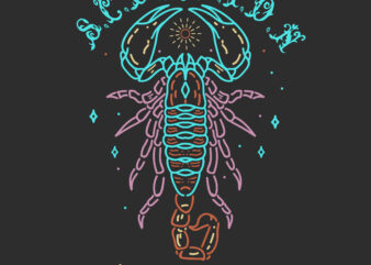 Scorpion T-Shirt Design