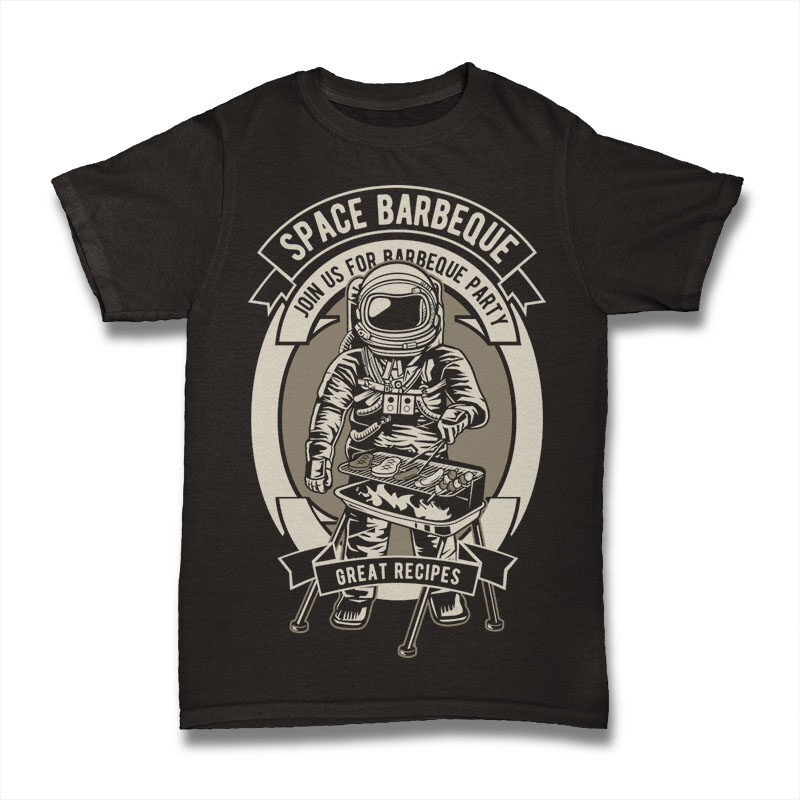t-shirt vector 50 Astronaut Tshirt Designs Bundle