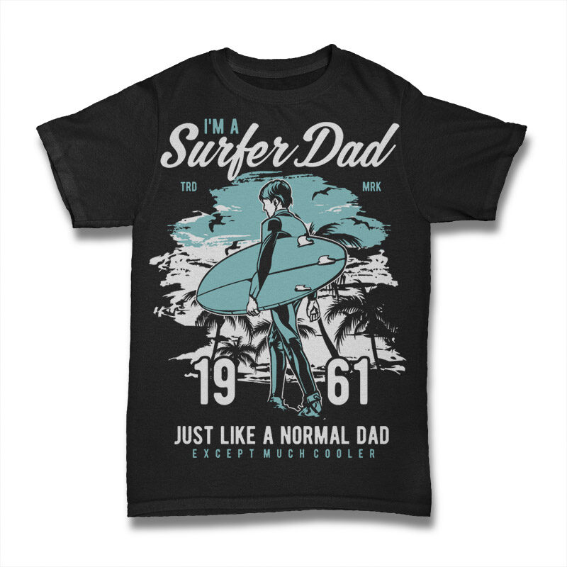 20 Dad Tshirt Designs Bundle