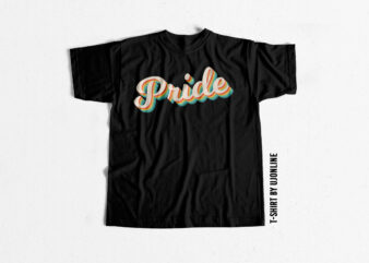 Pride T shirt artwork for sale LGBT