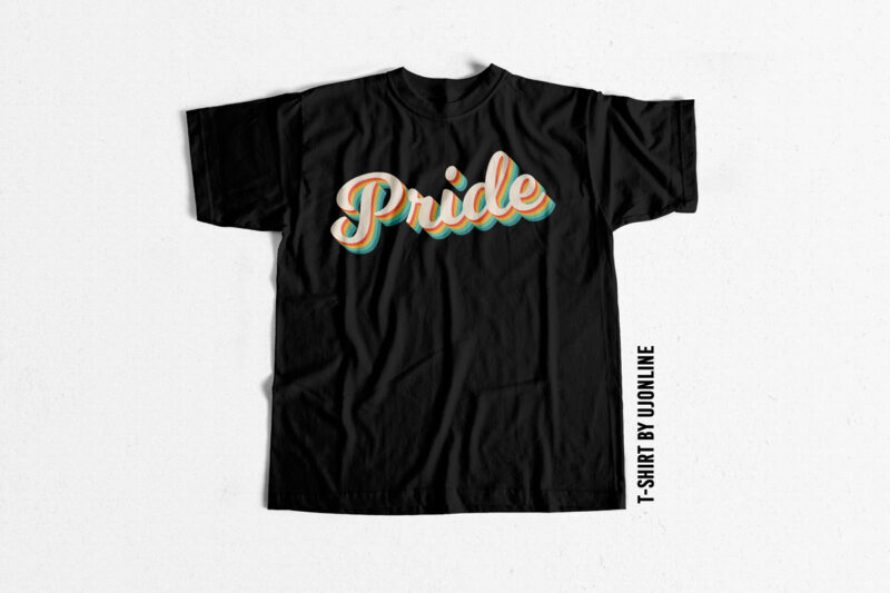 Pride T shirt artwork for sale LGBT