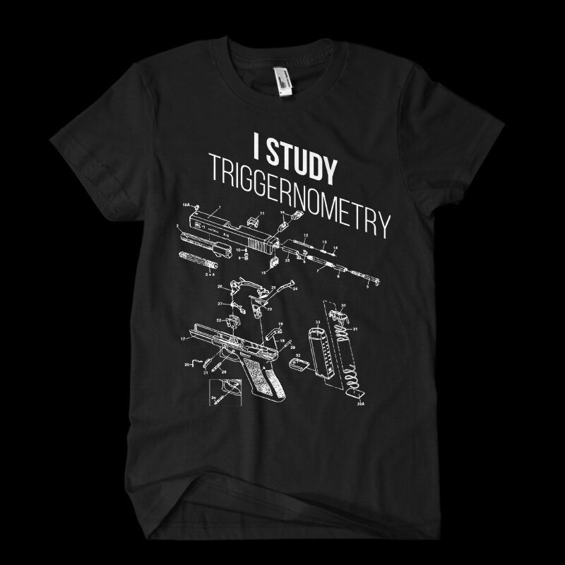 i study triggernometry buy t shirt design