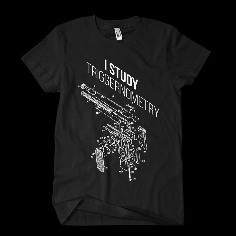 i study triggernometry2 ready made tshirt design