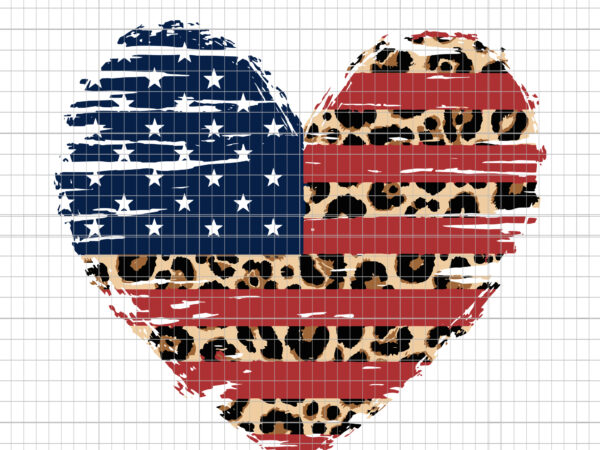 American flag, american flag png, american flag heart, american flag heart svg, leopard print, 4th of july, heart flag distressed, american flag heart 4th of t shirt vector