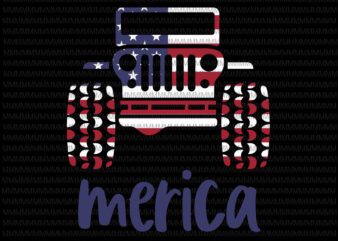 4th of July svg, jeep svg, Fourth of July SVG, merica jeep svg, jeep 4th of July Svg, Patriotic SVG, America Svg, Cricut, Silhouette Cut
