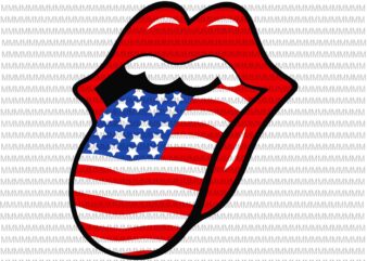 4th Of July lips svg, usa Lips SVG, Lips American Flag Svg, 4th Of July Svg, Usa Kiss Svg, America Lips Svg, Patriotic Day Svg,