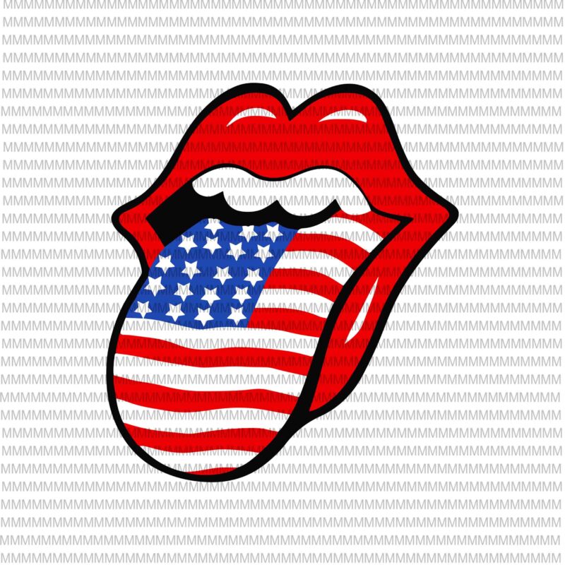 4th Of July lips svg, usa Lips SVG, Lips American Flag Svg, 4th Of July Svg, Usa Kiss Svg, America Lips Svg, Patriotic Day Svg,