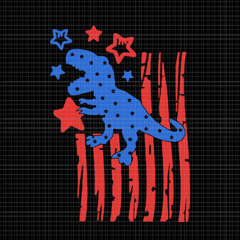 Patriotic Dinosau png, Patriotic Dinosau, 4th of July Svg, Patriotic