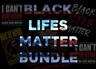 black lifes matter BUNDLE