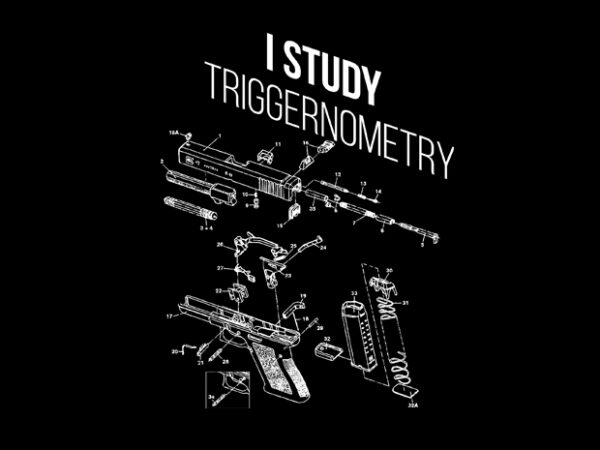 I study triggernometry buy t shirt design