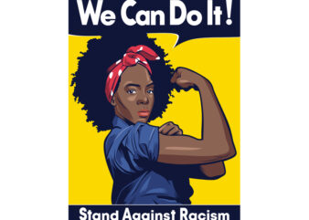 WE CAN DO IT shirt design png