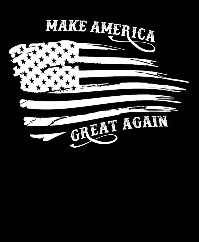 Make America great again trump slogan graphic t-shirt design PSD file EDITABLE t shirt bundles buy tshirt design