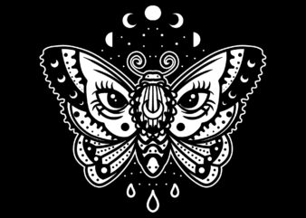 butterfly t-shirt design for sale