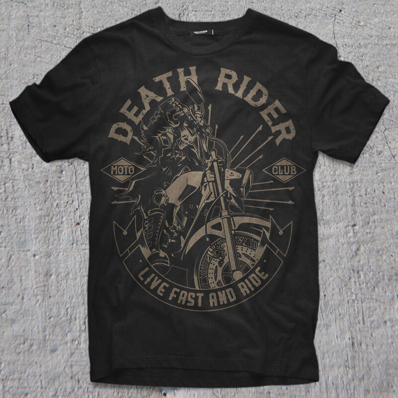 64 BEST BIKER THEME t shirt & poster designs bundle commercial use t shirt designs