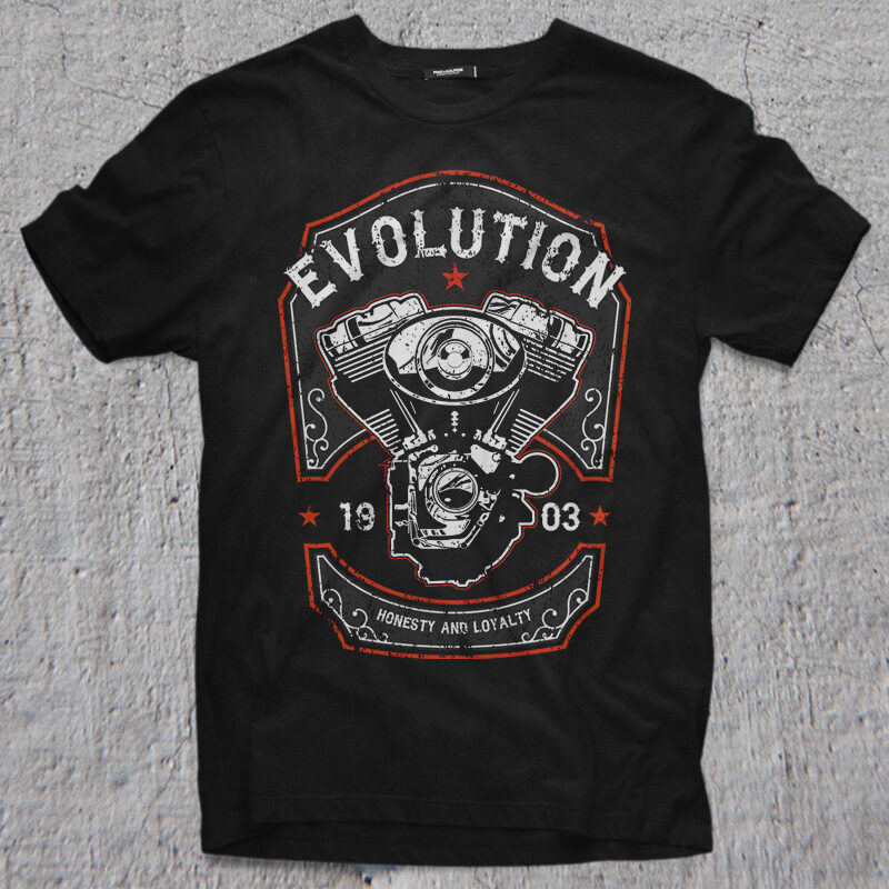 64 BEST BIKER THEME t shirt & poster designs bundle commercial use t shirt designs