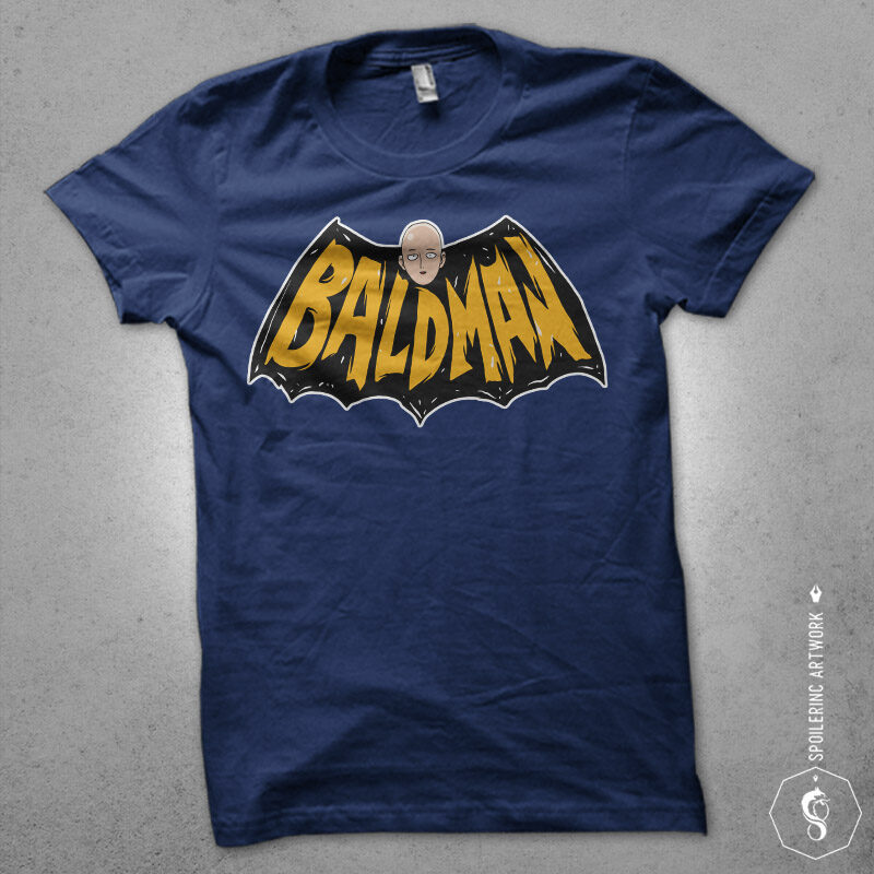 baldman buy t shirt design