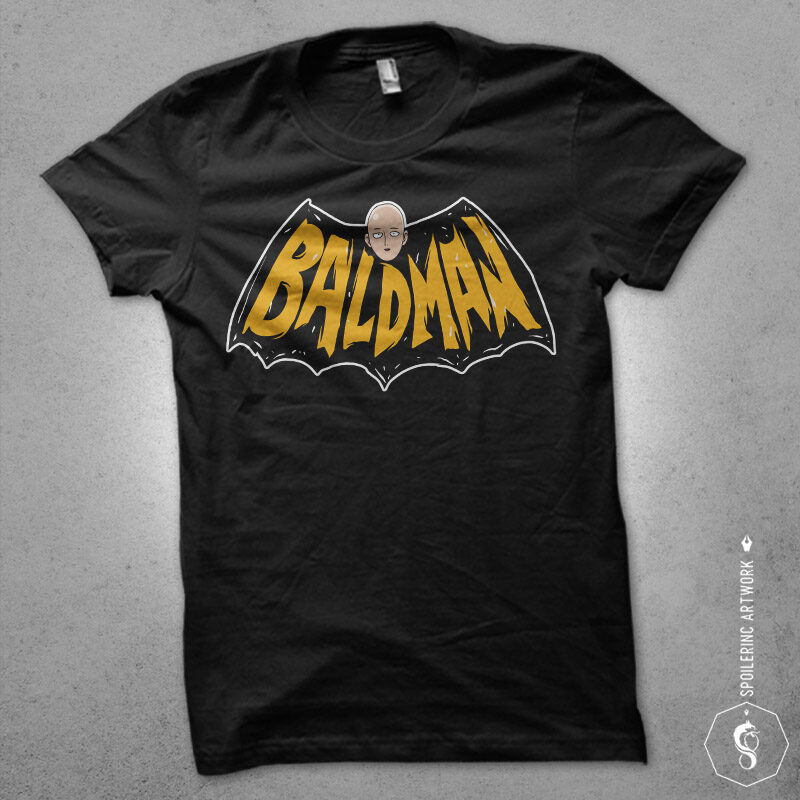 baldman buy t shirt design