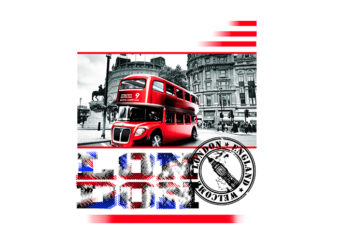 London Stamps t shirt design for sale