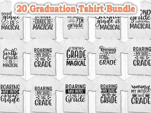 20 graduation tshirt designs bundle, graduation svg bundle, graduation craft bundle, graduation cutfiles, graduation cricut