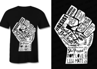 Black Lives Matter #8 graphic t-shirt design tee