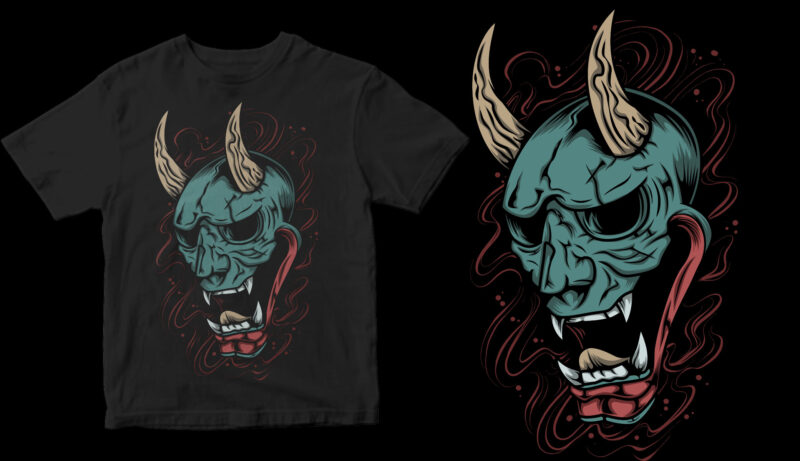 10 type design in 1 design the best ronin mask t shirt design for purchase