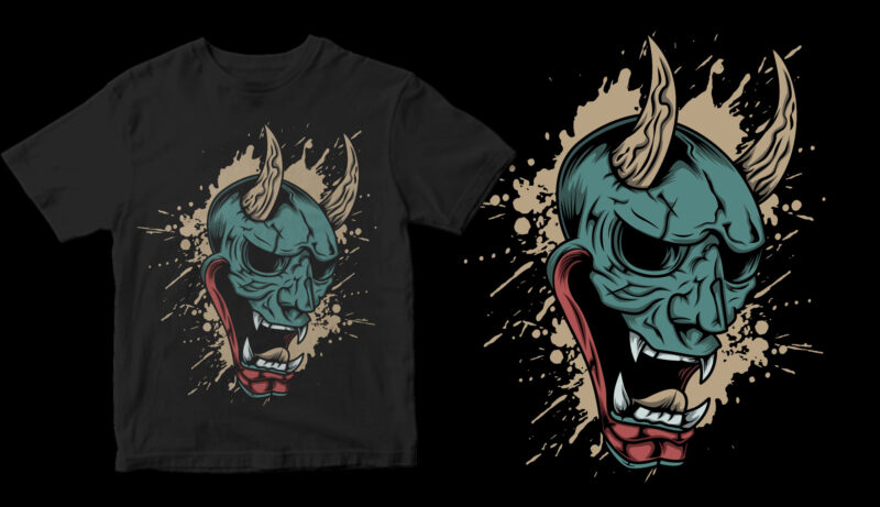 10 type design in 1 design the best ronin mask t shirt design for purchase