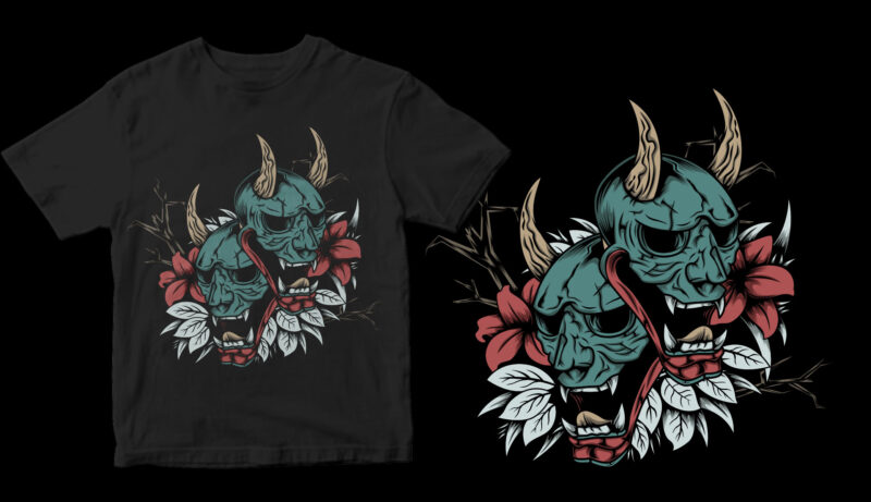 10 type design in 1 design the best ronin mask t shirt design for purchase