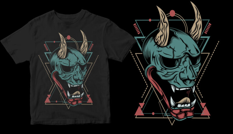 10 type design in 1 design the best ronin mask t shirt design for purchase