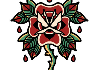 rose design for t shirt