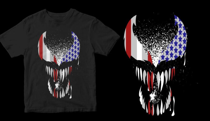 venom american buy t shirt design artwork
