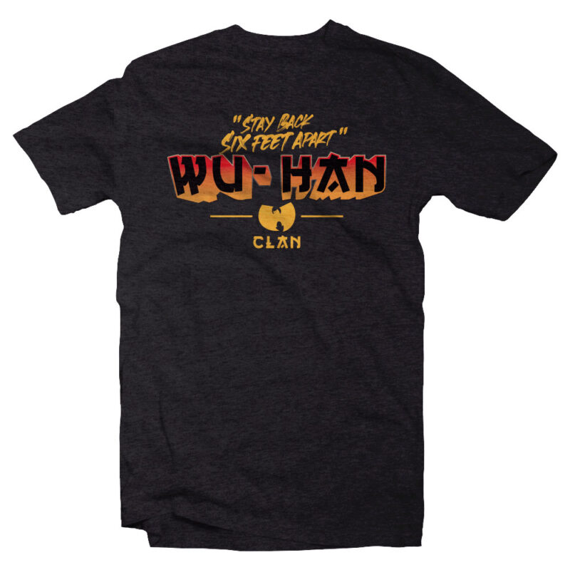 wuhan clan graphic t-shirt design