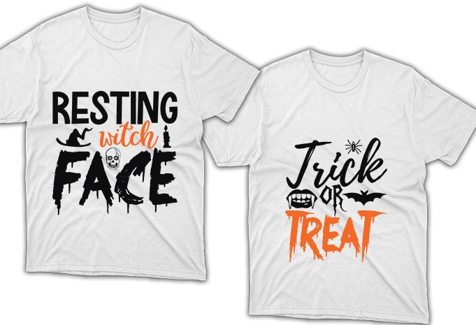 100 best selling Halloween Tshirt designs Bundle