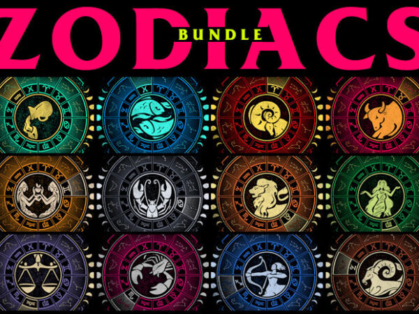 12 zodiacs bundle