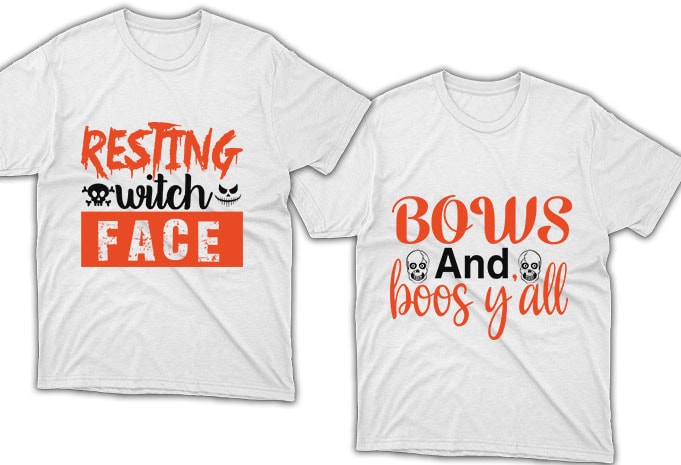 100 best selling Halloween Tshirt designs Bundle