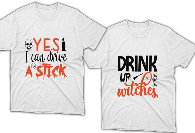 100 best selling Halloween Tshirt designs Bundle