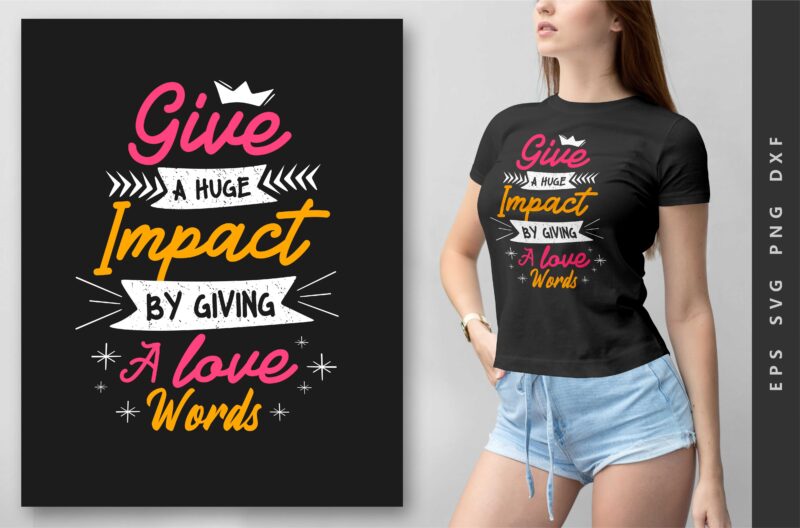 Best Typography Lettering Quotes Bundle, T-shirt Design Eps Svg Png Dxf