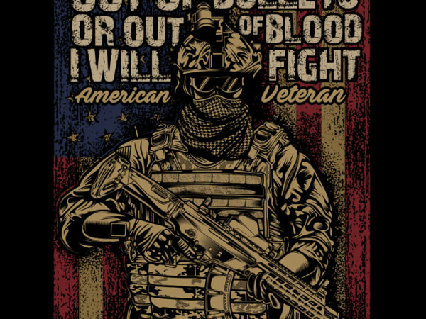 Soldier t shirt template vector