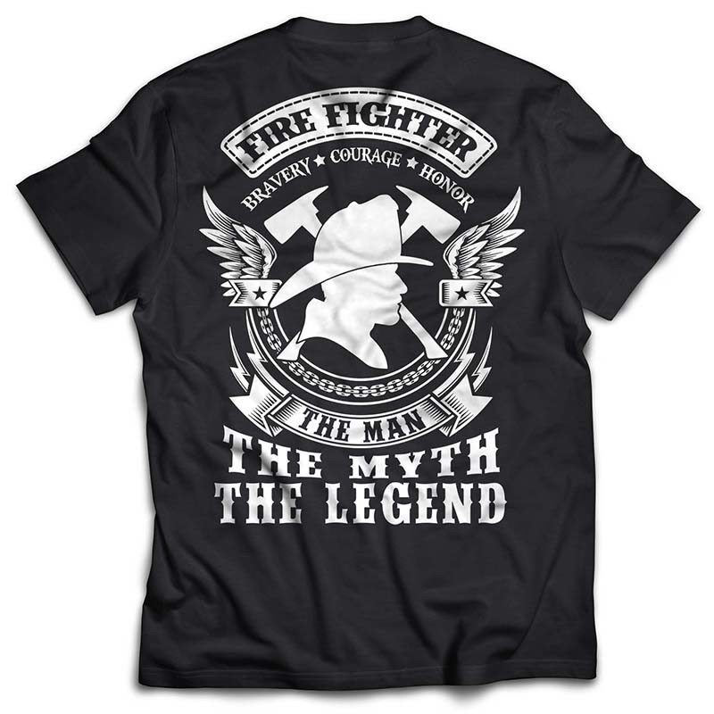 3 bundle firefighter tshirt design psd file editable text