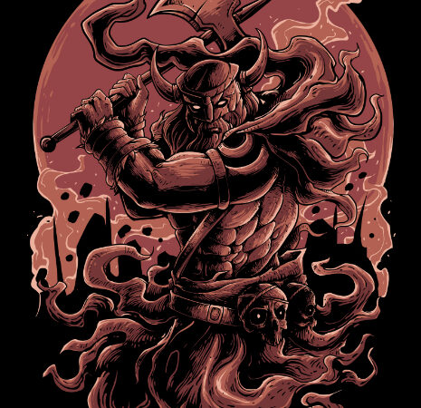 The viking war t shirt designs for sale